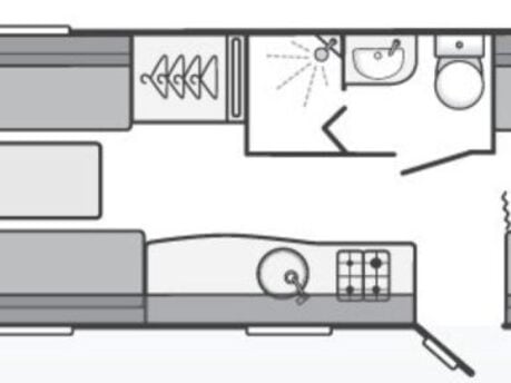 Swift Celebration 635 6 Berth Double Dinette 1