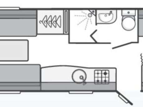 Swift Celebration 635 6 Berth Double Dinette 1