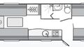 Swift Celebration 635 6 Berth Double Dinette