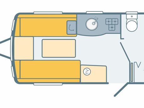 Swift Mayflower 480 2 Berth Delaer Special Alpine 2 Layout 1
