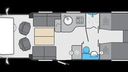 Swift Escape 684 Swift Escape 694 Layout