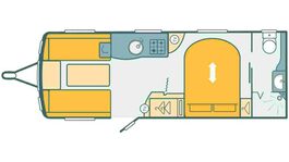 Swift Challenger 580 NEW Swift Challenger 580 Layout