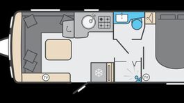 Swift Conqueror 2026 Swift Conqueror Grande 650L Layout