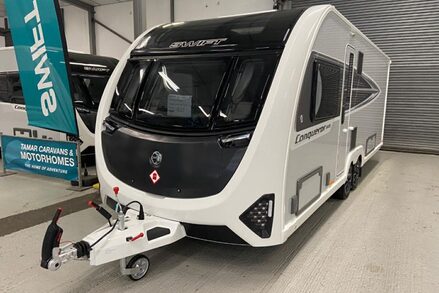 Swift Conqueror 645 4 Berth Twin Axle Caravan 1