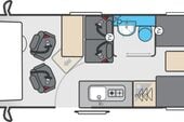 Swift Carrera 2026 Swift Carrera 244 Auto (Pop Up Roof) 2