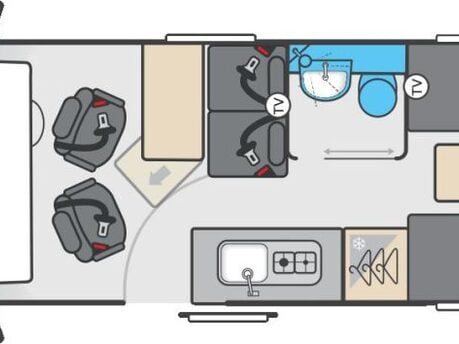Swift Carrera 2026 Swift Carrera 244 Auto (Pop Up Roof) 1