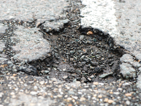 Pothole problems and associated compensation claims 