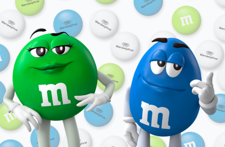 M&Ms and Warranty makes us happy!