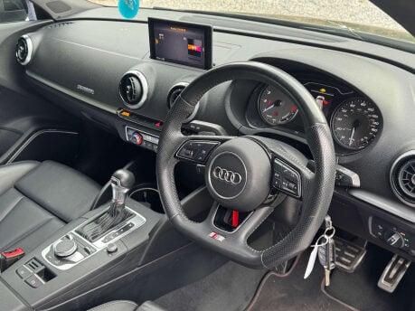 Audi A3 2.0 S3 Sportback TFSI Black Edition Quattro Semi-Auto 4WD 5dr 8