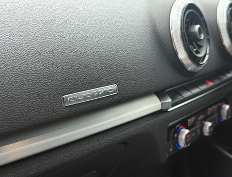 Audi A3 2.0 S3 Sportback TFSI Black Edition Quattro Semi-Auto 4WD 5dr 15