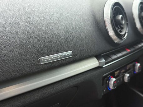 Audi A3 2.0 S3 Sportback TFSI Black Edition Quattro Semi-Auto 4WD 5dr 15