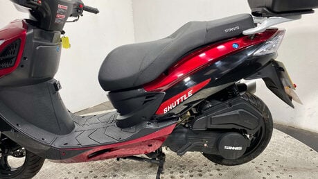 Sinnis Shuttle 2024 700 miles 125cc scooter 14