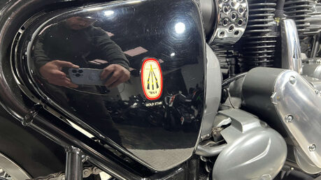 BSA Gold Star 650 2024 only 324 miles retro bike with a twist 650cc single 16