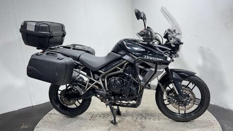 Triumph Tiger XRx Adventure bike 2015 16k full luggage 800cc tourer 3