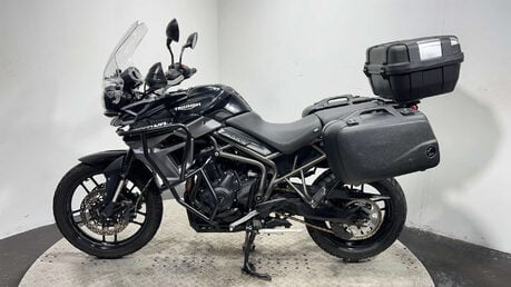 Triumph Tiger XRx Adventure bike 2015 16k full luggage 800cc tourer 4