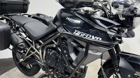 Triumph Tiger XRx Adventure bike 2015 16k full luggage 800cc tourer 18
