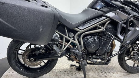 Triumph Tiger XRx Adventure bike 2015 16k full luggage 800cc tourer 12
