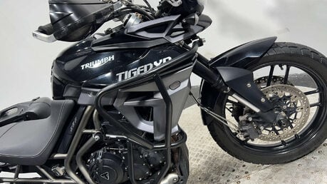 Triumph Tiger XRx Adventure bike 2015 16k full luggage 800cc tourer 19