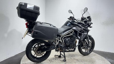 Triumph Tiger XRx Adventure bike 2015 16k full luggage 800cc tourer 2