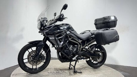 Triumph Tiger XRx Adventure bike 2015 16k full luggage 800cc tourer 6
