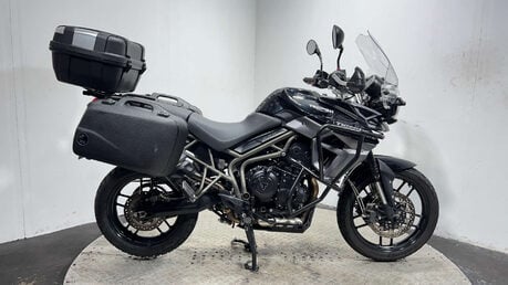 Triumph Tiger XRx Adventure bike 2015 16k full luggage 800cc tourer 1