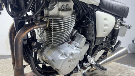 Herald Motor Co Classic 2020 1K NEW MOT WARRANTY RETRO BIKE 400CC 15