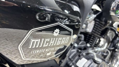 Lexmoto Michigan 2021 ONLY 1K MOT WARRANTY 125CC CRUISER BIKE LEARNER 16