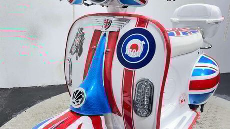 Ajs MODENA 2025 51 MILES CUSTOM SCOOTER 125CC EYE CATCHING BIKE 18