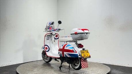 Ajs MODENA 2025 51 MILES CUSTOM SCOOTER 125CC EYE CATCHING BIKE 4