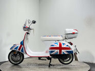 Ajs MODENA 2025 51 MILES CUSTOM SCOOTER 125CC EYE CATCHING BIKE 5