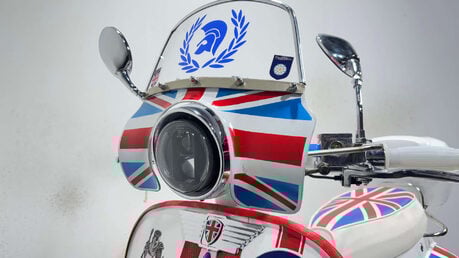 Ajs MODENA 2025 51 MILES CUSTOM SCOOTER 125CC EYE CATCHING BIKE 23