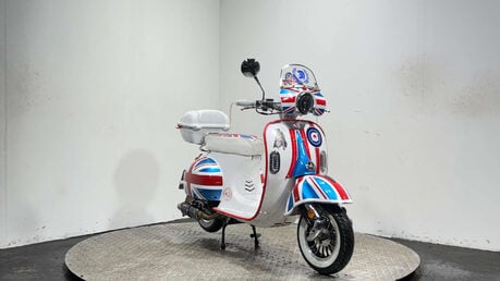 Ajs MODENA 2025 51 MILES CUSTOM SCOOTER 125CC EYE CATCHING BIKE 2