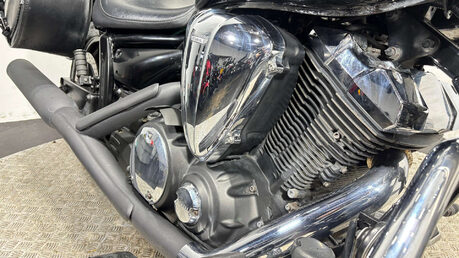 Yamaha XVS MIDNIGHT STAR 2013 29K MOT SERVICED PANNIERS CRUISER BIKE 950CC 31