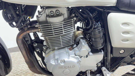 Herald Motor Co Classic 2020 1K MOT WARRANTY RETRO BIKE 400CC ULEZ / A2 READY 9