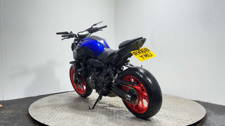 Yamaha MT-07 2018 68 PLATE NEW MOT SERVICED WARRANTY 27K FULL AKRAPOVIC 6