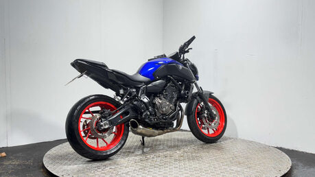 Yamaha MT-07 2018 68 PLATE NEW MOT SERVICED WARRANTY 27K FULL AKRAPOVIC 2