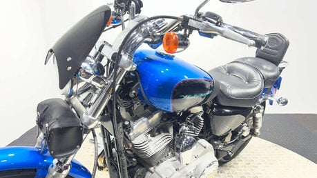 Harley-Davidson Sportster 883 XL53 C CUSTOM 2004 1 OWNER 10K VERY CLEAN CRUISER BIKE 15