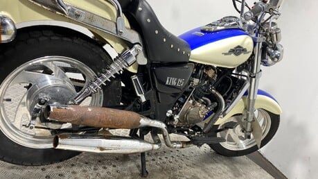 Lifan LF 125 KING 2016 RUNNING PROJECT BIKE SPARES CRUISER 125CC 9