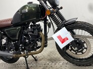 Bullit Bluroc 125 2021 826 MILES GOOD RUNNING PROJECT BIKE NAKED CAFE 125CC 5