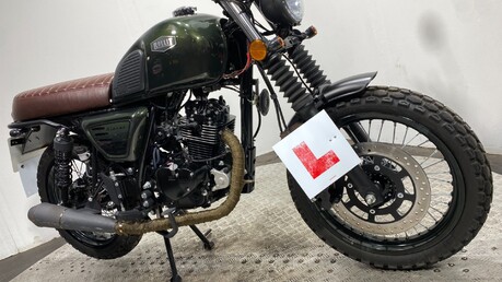 Bullit Bluroc 125 2021 826 MILES GOOD RUNNING PROJECT BIKE NAKED CAFE 125CC 5