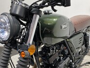 Bullit Bluroc 125 2021 826 MILES GOOD RUNNING PROJECT BIKE NAKED CAFE 125CC 18