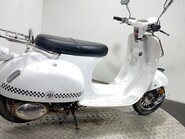 Ajs MODENA 125 2022 1 OWNER NON RUNNING CUSTOM CRUISER SCOOTER BIKE 125CC 2