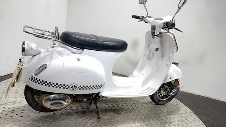 Ajs MODENA 125 2022 1 OWNER NON RUNNING CUSTOM CRUISER SCOOTER BIKE 125CC 2