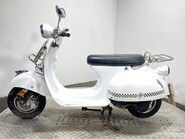 Ajs MODENA 125 2022 1 OWNER NON RUNNING CUSTOM CRUISER SCOOTER BIKE 125CC 11