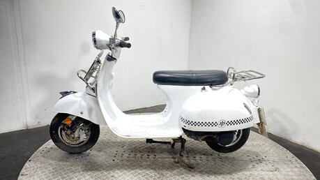 Ajs MODENA 125 2022 1 OWNER NON RUNNING CUSTOM CRUISER SCOOTER BIKE 125CC 11