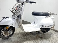 Ajs MODENA 125 2022 1 OWNER NON RUNNING CUSTOM CRUISER SCOOTER BIKE 125CC 12