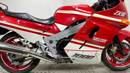 Kawasaki ZX 10 ZX1000 B2 1989 LONG MOT RUNNING CLASSIC SUPER SPORT 1000CC 4