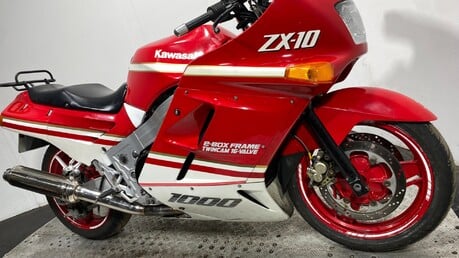 Kawasaki ZX 10 ZX1000 B2 1989 LONG MOT RUNNING CLASSIC SUPER SPORT 1000CC 5