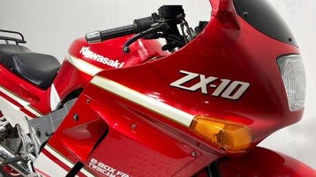 Kawasaki ZX 10 ZX1000 B2 1989 LONG MOT RUNNING CLASSIC SUPER SPORT 1000CC 6