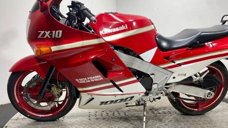 Kawasaki ZX 10 ZX1000 B2 1989 LONG MOT RUNNING CLASSIC SUPER SPORT 1000CC 11